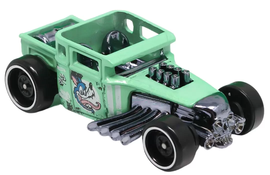 Foto da miniatura Hot Wheels Bone Shaker na cor Verde